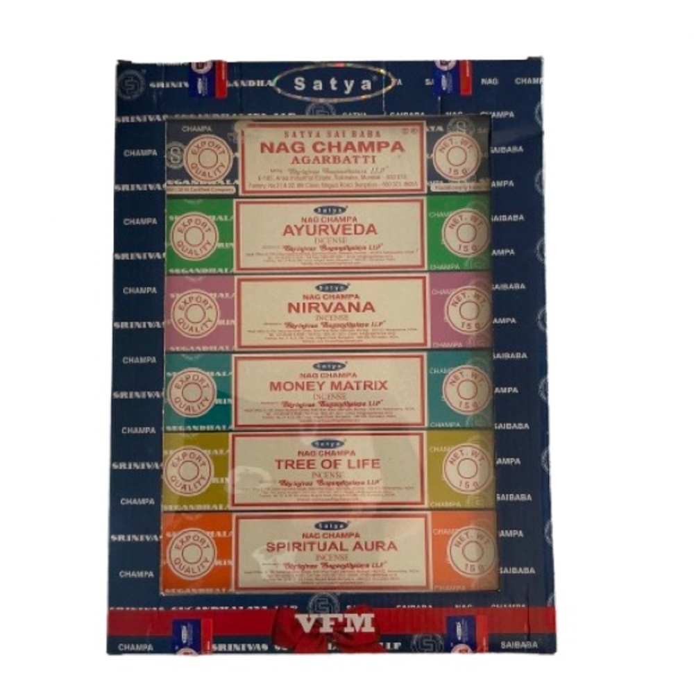 SATYA Sacred Series Gift Pack Incense Sticks